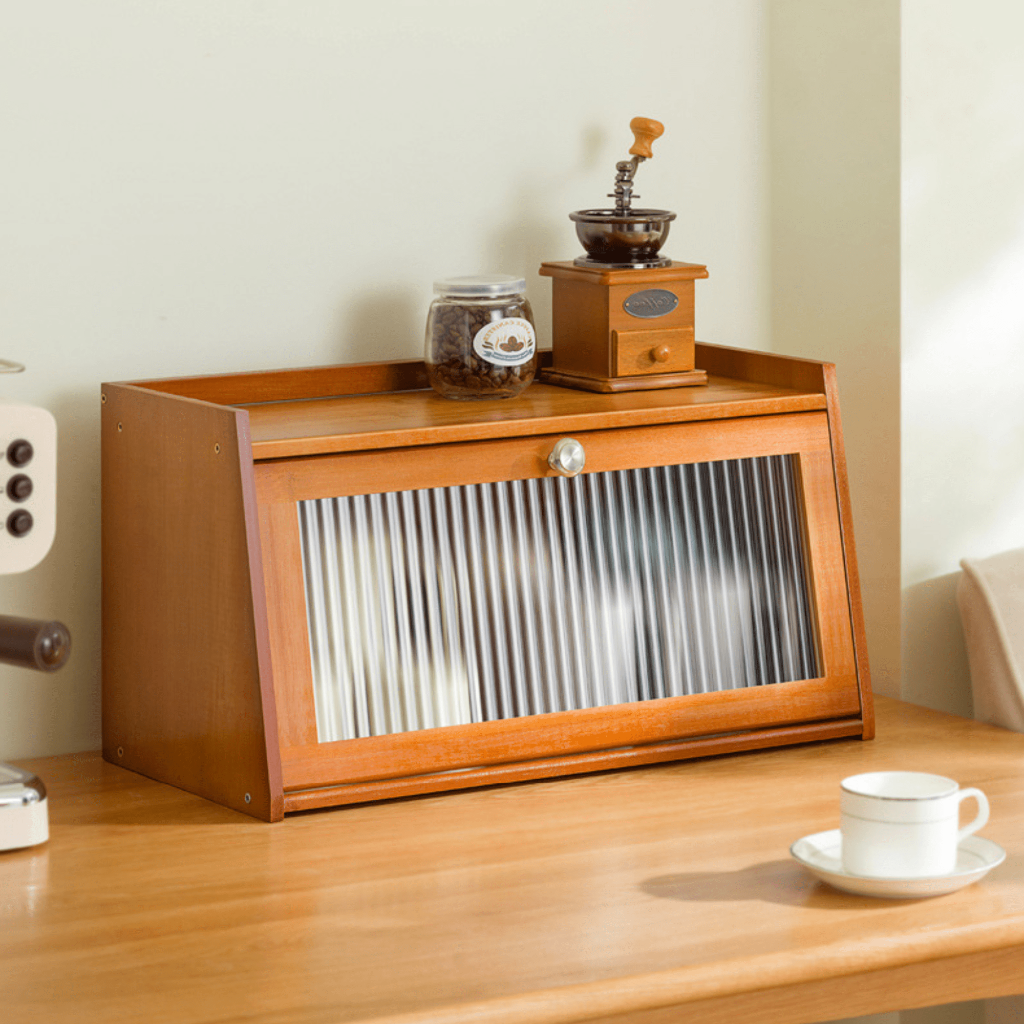 Buy Multipurpose Kitchen Countertop Wooden Organizer Online