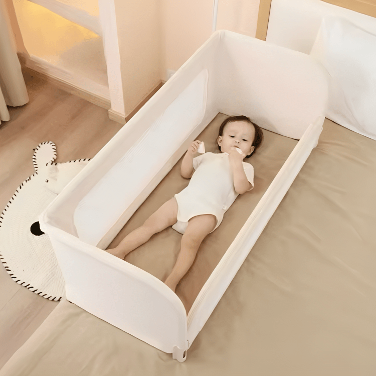 Buy Foldable Portable Baby Bed Fence with Adjustable Height Online