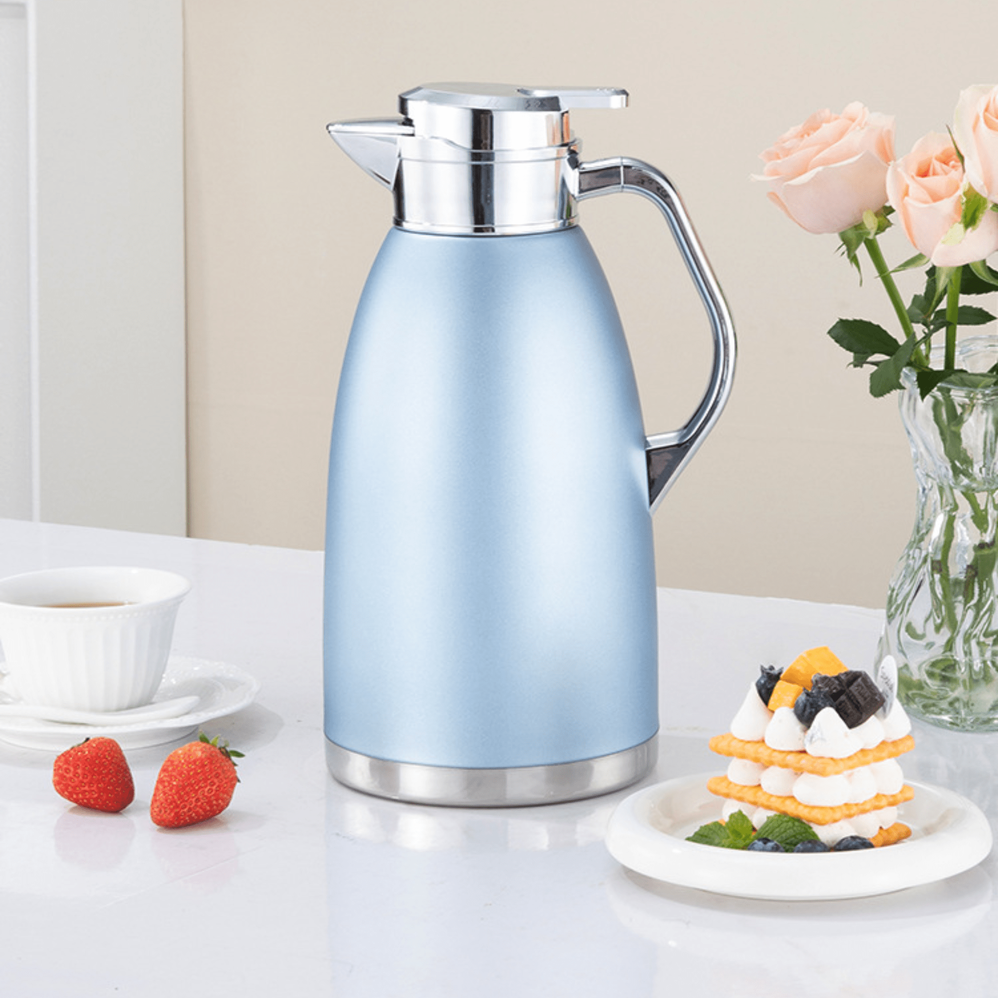 Buy Multi-Purpose Stainless Steel Vacuum Insulated Kettle Online