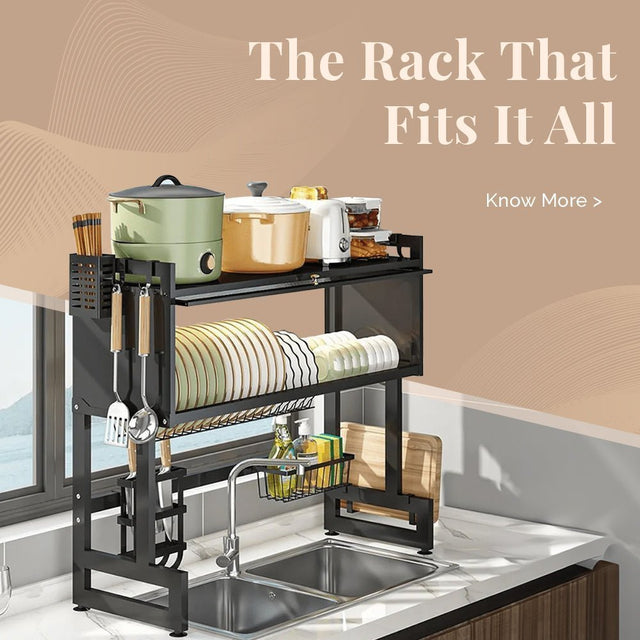How Kitchen Organizer Racks Can Clear the Clutter & Your Worries
