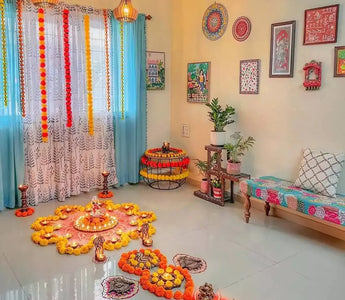Creative Diwali Decoration Ideas for Living Room