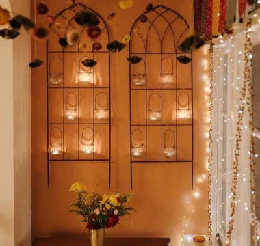 19 Creative Diwali Light Decoration Ideas for Home