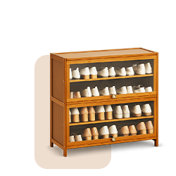 Wooden Shoe Racks