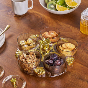 Classic Rotate Snack Dish Tray