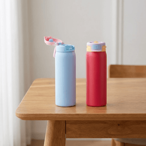 Stainless Steel Thermos Water Bottle with Leakproof Quick Fill Lid (950ML)