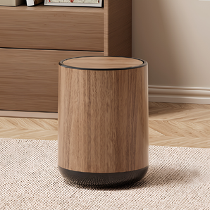 Large-Capacity Wood Grain Trash Can(15Ltr)