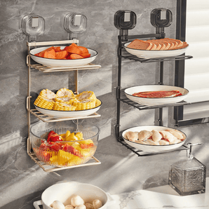 Wall-Mounted Multifunctional Storage Rack