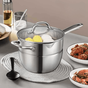 Heat Master Fry & Steam Cookpot