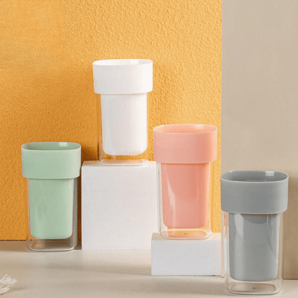 Travel Toothbrush Holder And Rinse Cup