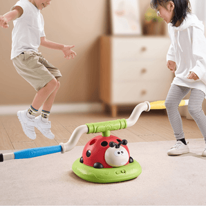 Multifunctional 3-in-1 Ladybug Sports Set for Kids Exercise Fun