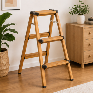 Portable Double-Sided Folding Ladder