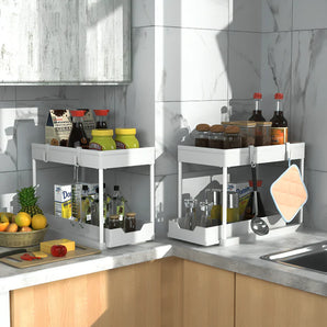 Multi-purpose Under Sink Shelf Organizer