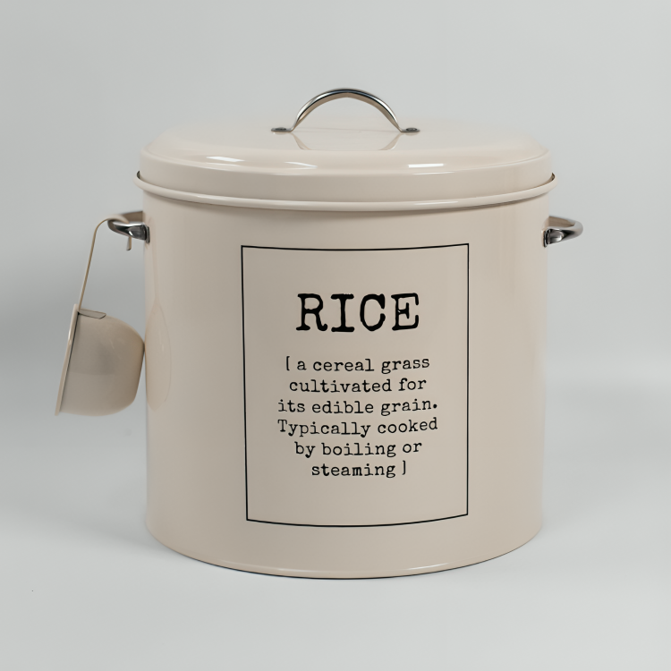 Retro Charm Rice & Food Storage Container HOME ESSENTIALS