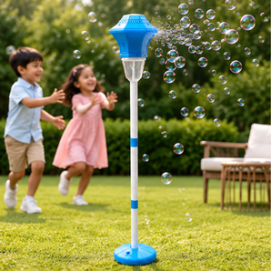 Musical Bubble Blower Street Lamp Toy