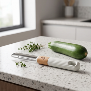 Stainless Steel Swivel Kitchen Vegetable Peeler With Ergonomic Handle