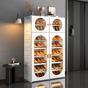 Modern Plastic Multiuse  Storage Cabinet