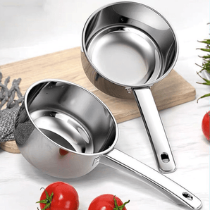 Mirror Finish Long Handle Stainless Steel Scoop