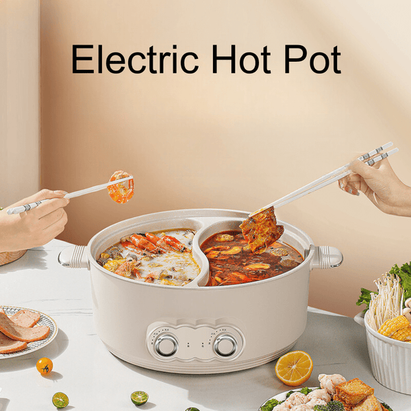 2 In 1 Multi-Functional Electric Cooker