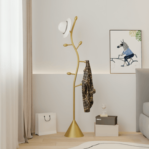 Modern Floor Standing Clothes Rack with Stable Base