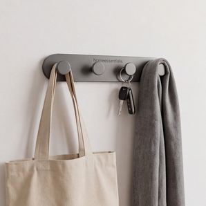 Wall-Mounted Suction Cup Cylindrical Multi-Hook Rack