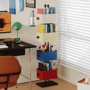 Multi-Layer Metal Floor Standing Storage Cabinet