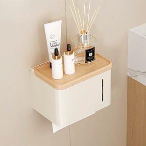 Wall-Mounted Waterproof Tissue Box Holder