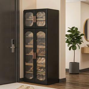 Large-Capacity Transparent Door Storage Cabinet