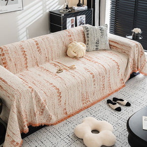 Chenille Soft Textured Anti-Slip Full Sofa Cover