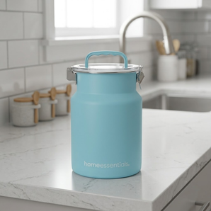 Stainless Steel Airtight Storage Jar with Transparent Lid