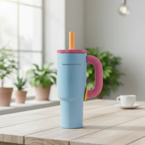 Stainless Steel Insulated Tumbler with Straw (1200ml)