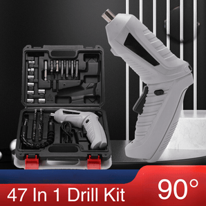 47 in 1 Wireless Electric Screwdriver Drill Kit