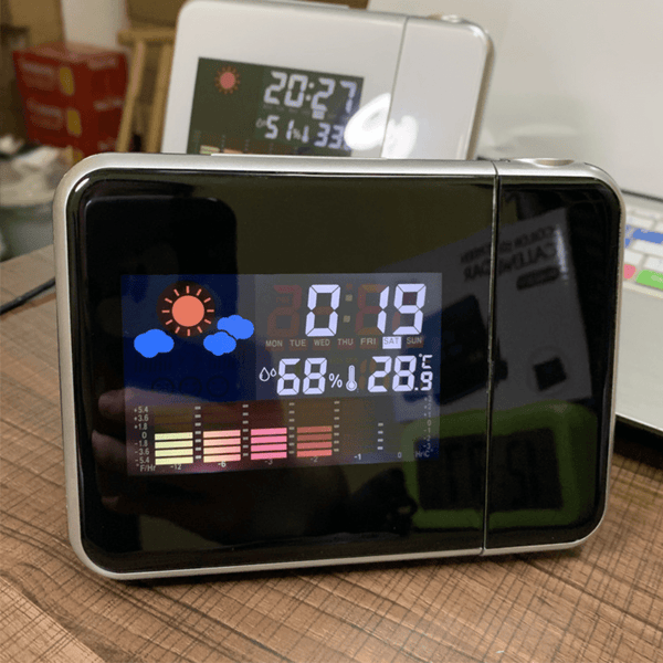 Weather View Projection Alarm Clock