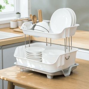 Smart Space Double-Layer Dish Rack