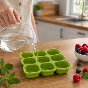 9-Grid Silicone Ice Cube Mold Tray