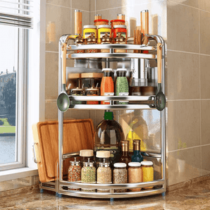 Corner Fit Kitchen Storage Organizer