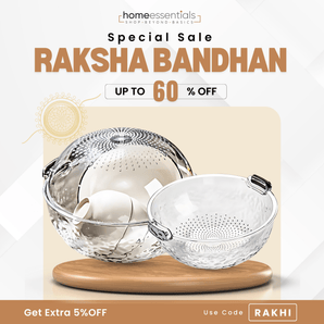 Double-Layered Crystal Drain Basket {RAKSHA BANDHAN SALE 5% OFF} - USE CODE 🏷️ "RAKHI"