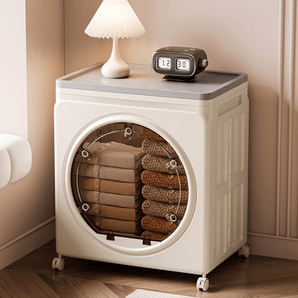 Front Opening Foldable Storage Organizer Box with Flip Lid