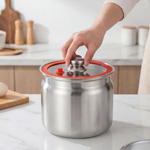 Stainless Steel Insect-Proof Airtight Rice Storage Barrel