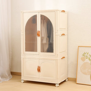 Double Door Portable Storage Wardrobe (Style-2)
