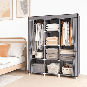 Steel Frame Portable Wardrobe