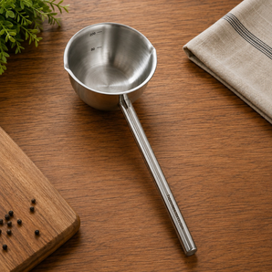 Premium Stainless Steel Soup Ladle with Long Handle