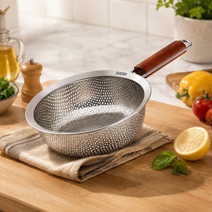 Multi-Purpose 304 Stainless Steel Fine Mesh Kitchen Strainer