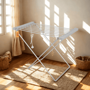 Portable Folding Electric Clothes Dryer Rack with Heating Function