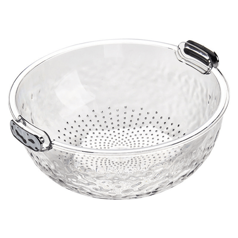 Double-Layered Crystal Drain Basket