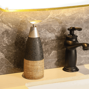 European Style Ceramic Refillable Liquid Dispenser with Elegant Pump(400ml)