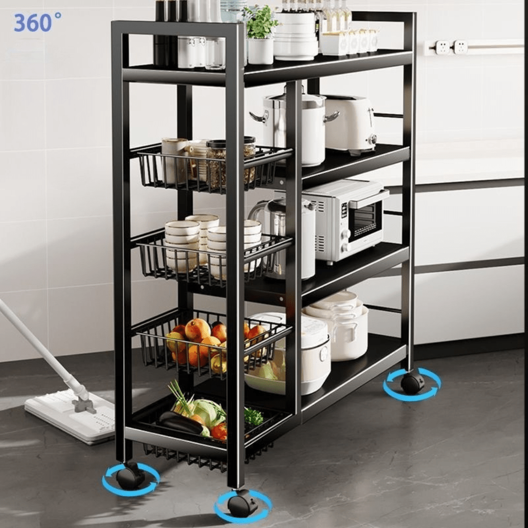 4 Tear Racking Buy Carbon Steel 4-Tier Rack online at Best Price in India