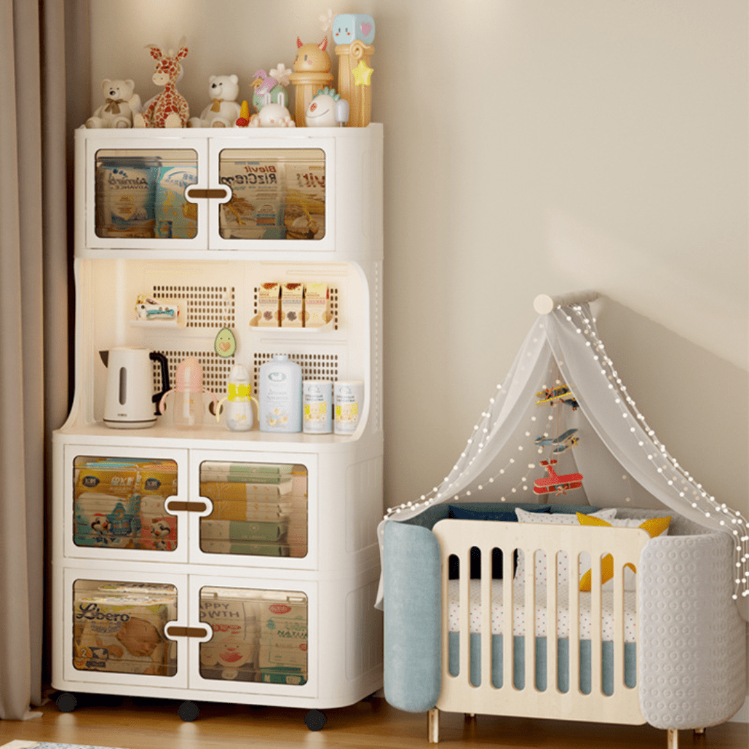 Smart-Space Modular Storage Organizer