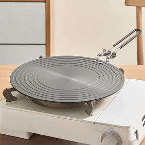 Aluminum Alloy Foldable Handle Heat Conduction Plate(28cm)