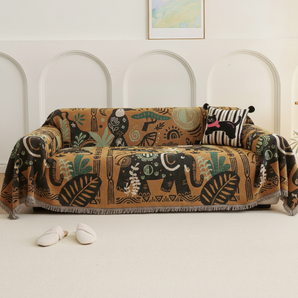 Anti-Slip Multicolor Printed Sofa Cover