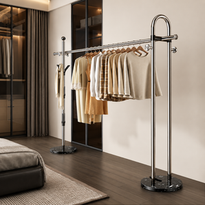 Adjustable And Foldable Clothes Drying Rack